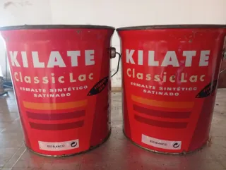 2 Latas Esmalte Sintético KILATE Classic Lac