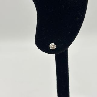 Pendientes de oro blanco 18kt con diamantes