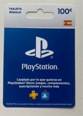 Tarjeta física Regalo PlayStation 100€