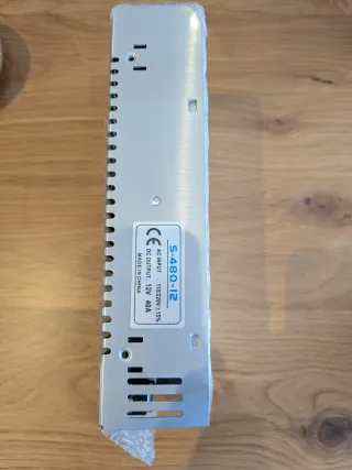 Fuente Alimentación Conmutada 12V 40A 480W