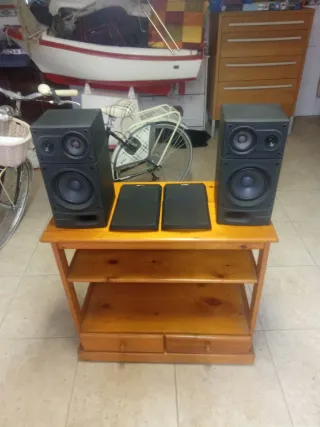 Altavoces Sony Negros (Juego)