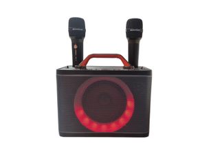 ALTAVOZ KARAOKE BLUETOOTH MAILANGSHI + 2 MICROFONOS + RECPETOR +CARGADOR