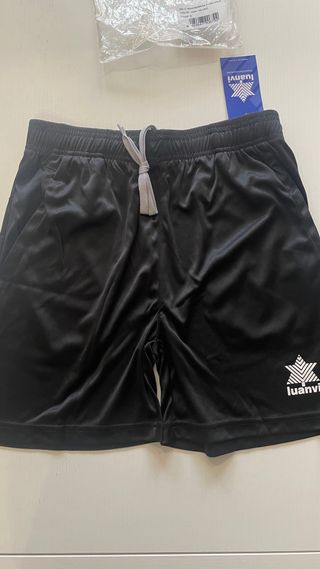 Pantalón corto Luanvi negro Talla S