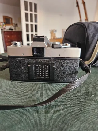 Cámara Minolta SR T 101b Plata/Negra