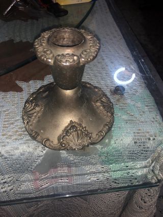 5 Antichi piatti in argento