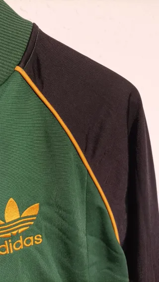 Chaqueta Adidas Superstar Track Top Verde/Negra