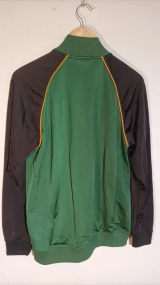 Chaqueta Adidas Superstar Track Top Verde/Negra