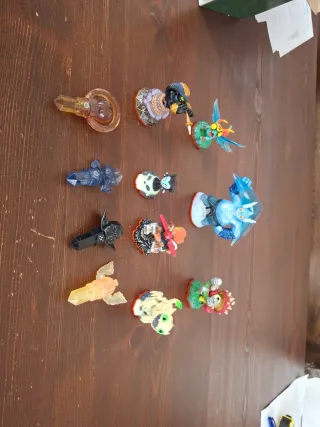 Skylanders gioco, Personaggi e Trappole