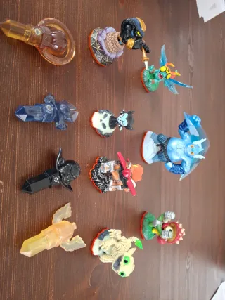 Skylanders gioco, Personaggi e Trappole