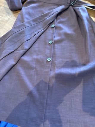 Vestido Adolfo Domínguez Burdeos Talla S