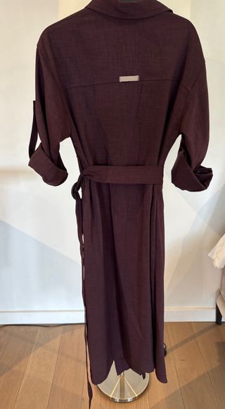 Vestido Adolfo Domínguez Burdeos Talla S