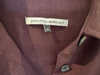 Vestido Adolfo Domínguez Burdeos Talla S