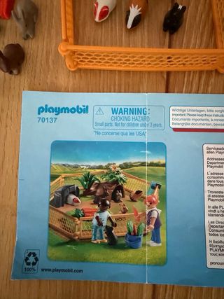 Playmobil Granja Conejos y Cobayas 70137