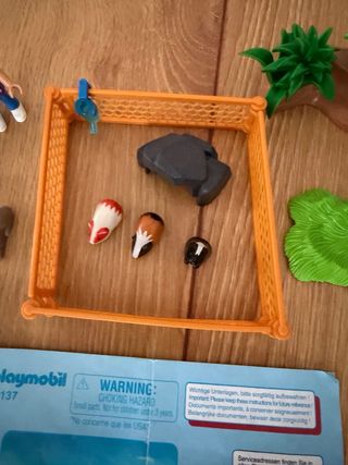 Playmobil Granja Conejos y Cobayas 70137