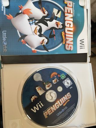 Los Pingüinos de Madagascar Wii