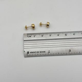 Pendientes oro 18kt con circonita