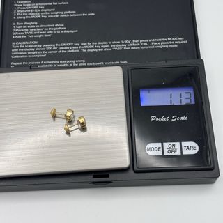 Pendientes oro 18kt con circonita