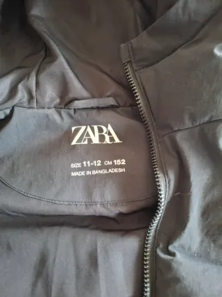 Chaleco acolchado negro Zara niño