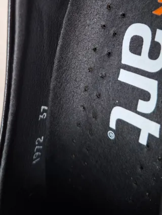 Mocasines Art plataforma tacón negros