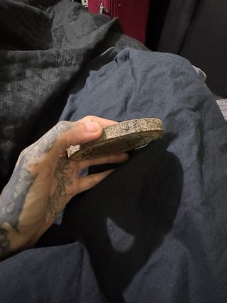 Decorazione Legno Mandala Disegnato a Mano