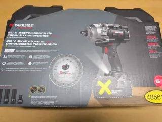 Pistola de Impacto Parkside 20V + Batería 8Ah