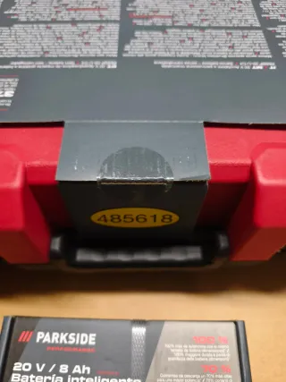 Pistola de Impacto Parkside 20V + Batería 8Ah