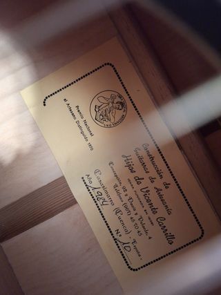 Guitarra Flamenca Hijos de Vicente Carrillo 1984