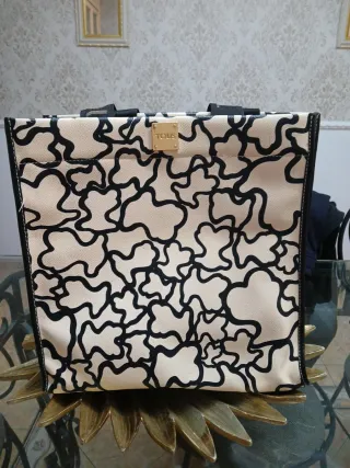 Bolso Tous Beige y Negro