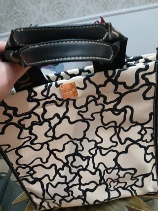Bolso Tous Beige y Negro
