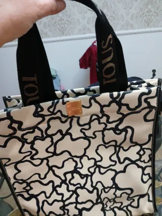 Bolso Tous Beige y Negro