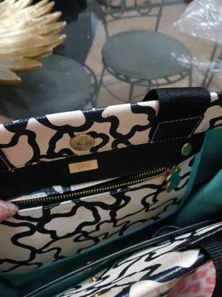 Bolso Tous Beige y Negro