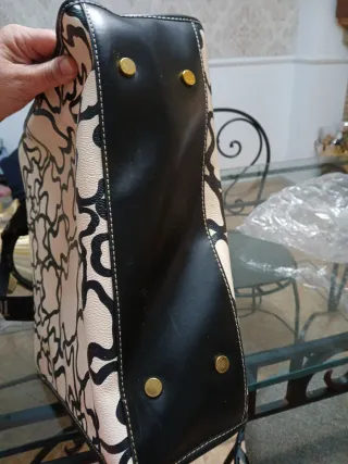 Bolso Tous Beige y Negro