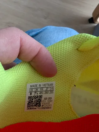 Zapatillas Adidas Futbol Tacos Amarillas