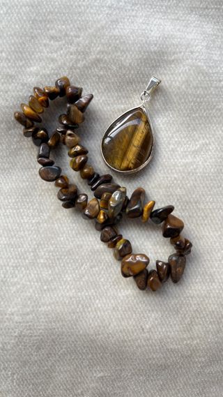 Pulsera Ojo de Tigre Chip