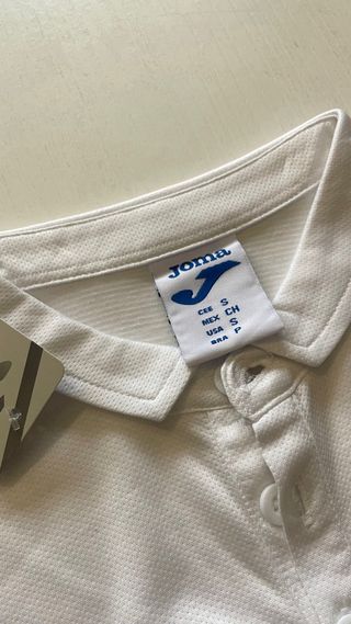 Polo Joma Blanco Talla S