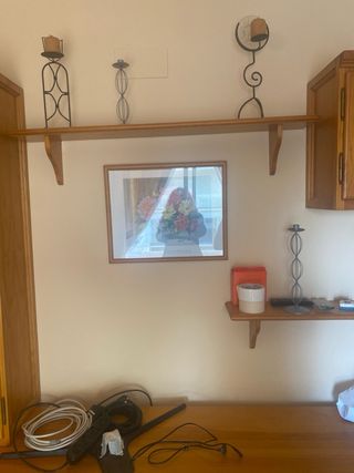 Mueble de salón de pino macizo