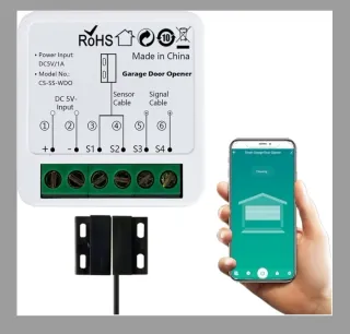 apertura puerta garage Tuy interruptor inteligente
