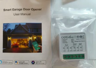 apertura puerta garage Tuy interruptor inteligente