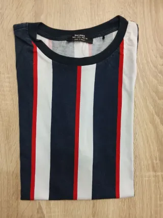 Camiseta Rayas Hombre Talla L