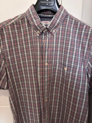 Camisa cuadros Lefties Talla L
