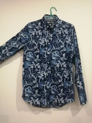 Camisa Tommy Hilfiger Talla M Estampada