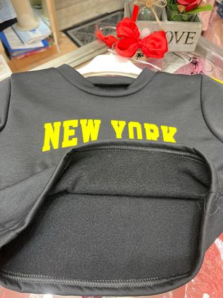 Tuta felpata bimba New York 10 anni