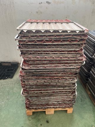 Bandejas de pan siliconadas 80x60