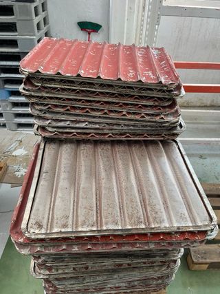 Bandejas de pan siliconadas 80x60