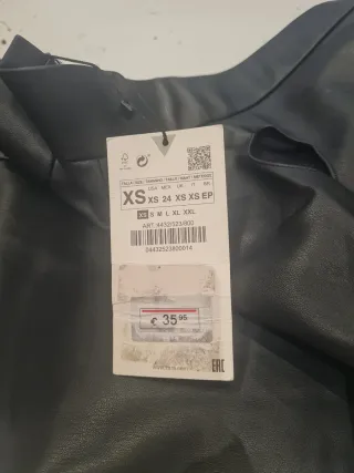 Pantalón Zara Negro Talla M