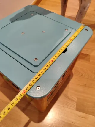 Cubo actividades madera grande 30x30