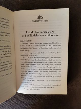 Magnus Chase and the Hammer of Thor (Book 2)