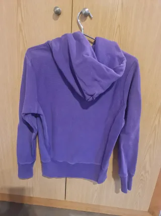 Sudadera Champion Morada con Capucha