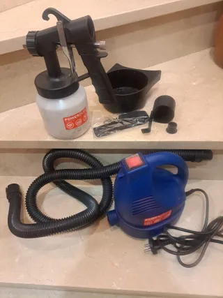 Pistola Pintura Eléctrica Powerplus POW754