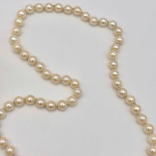 Collar de perlas con cierre de oro 18kt